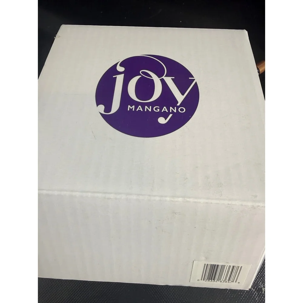 Joy Mangano Handy Hook Mirror Set of 2 Taupe 4.25 Inch Travel Mirrors with Pouch